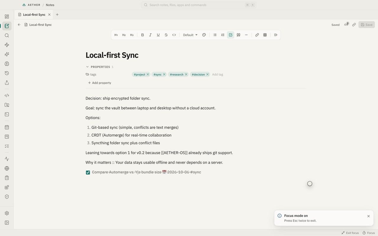 The Home workspace in the light theme